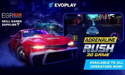 Evoplay introduces action-packed skill-based title Adrenaline Rush to wider operator network