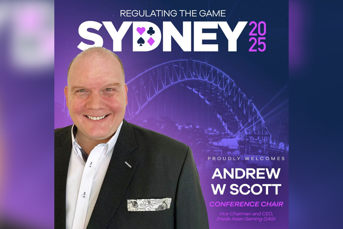 IAG’s Andrew W Scott Announced as Latest Conference Chair for 2025 Regulating the Game Conference in Sydney