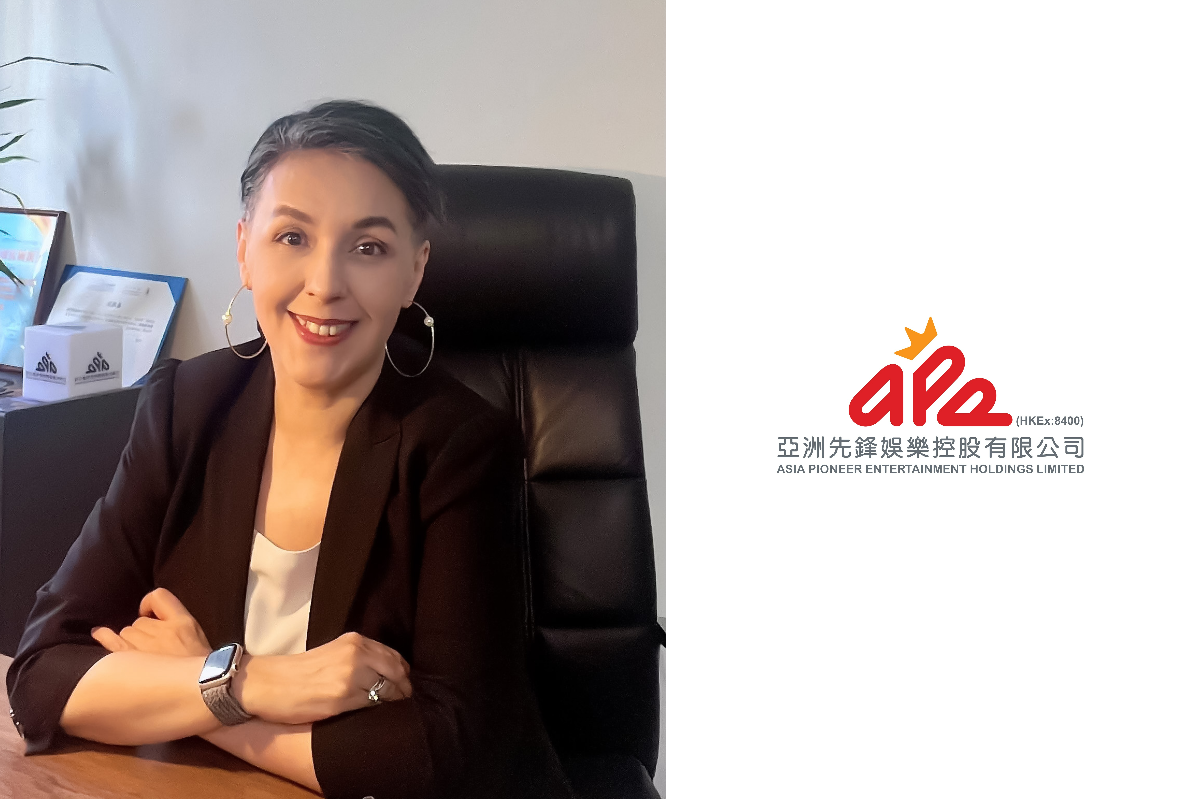 Asia Pioneer Entertainment Holdings Limited appointed Maria Garcia to its Board of Directors