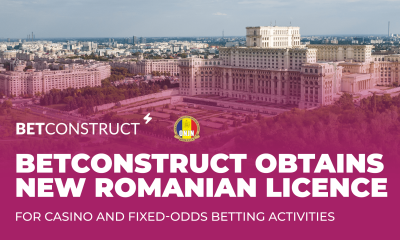 BetConstruct Acquires New Romanian Licence for Casino and Fixed-Odds Betting Activities