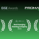 Promatic Games named Best Emerging iGaming Company at the European iGaming Excellence Awards 2024