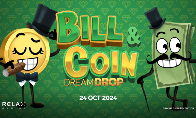Relax Gaming banking on the release of Bill & Coin Dream Drop