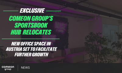 ComeOn Group's Sportsbook hub in Austria relocates to new office space to facilitate further growth