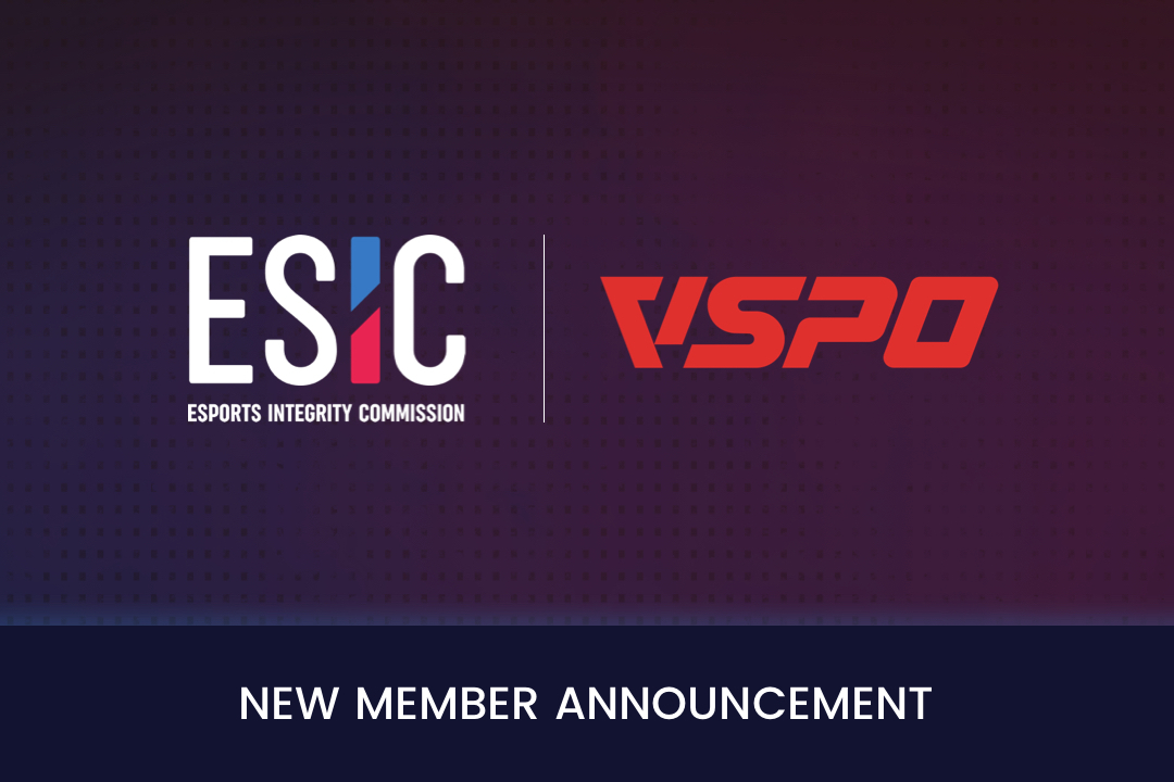 VSPO Joins Esports Integrity Commission, Further Strengthening Global Esports Integrity Standards