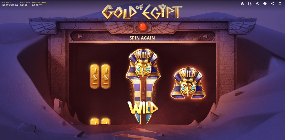 Discover relics and big wins in Gold of Egypt from Silverback Gaming