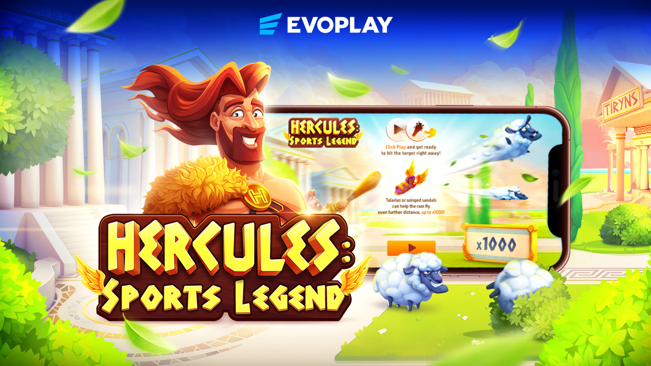 Evoplay invites players to step into myth and mastery in newest instant game Hercules: Sports Legend