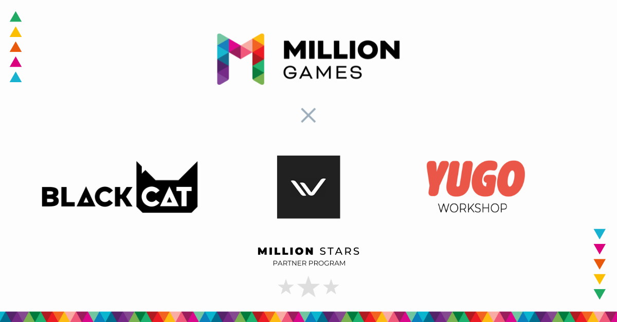 Million Games Welcomes New Creative Powerhouses to the Million Stars Partner Program