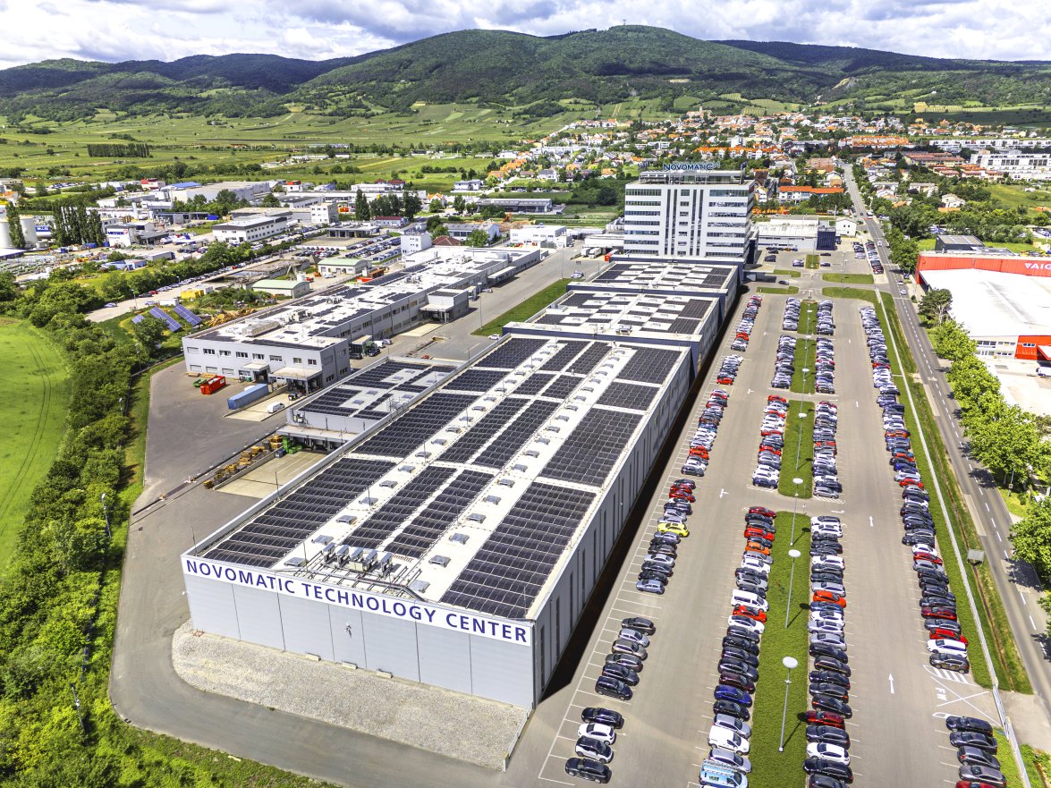 NOVOMATIC builds the Group’s largest photovoltaic system in Lower Austria