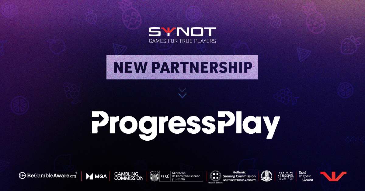 ProgressPlay Boosts Global Content in New Partnership with SYNOT Games