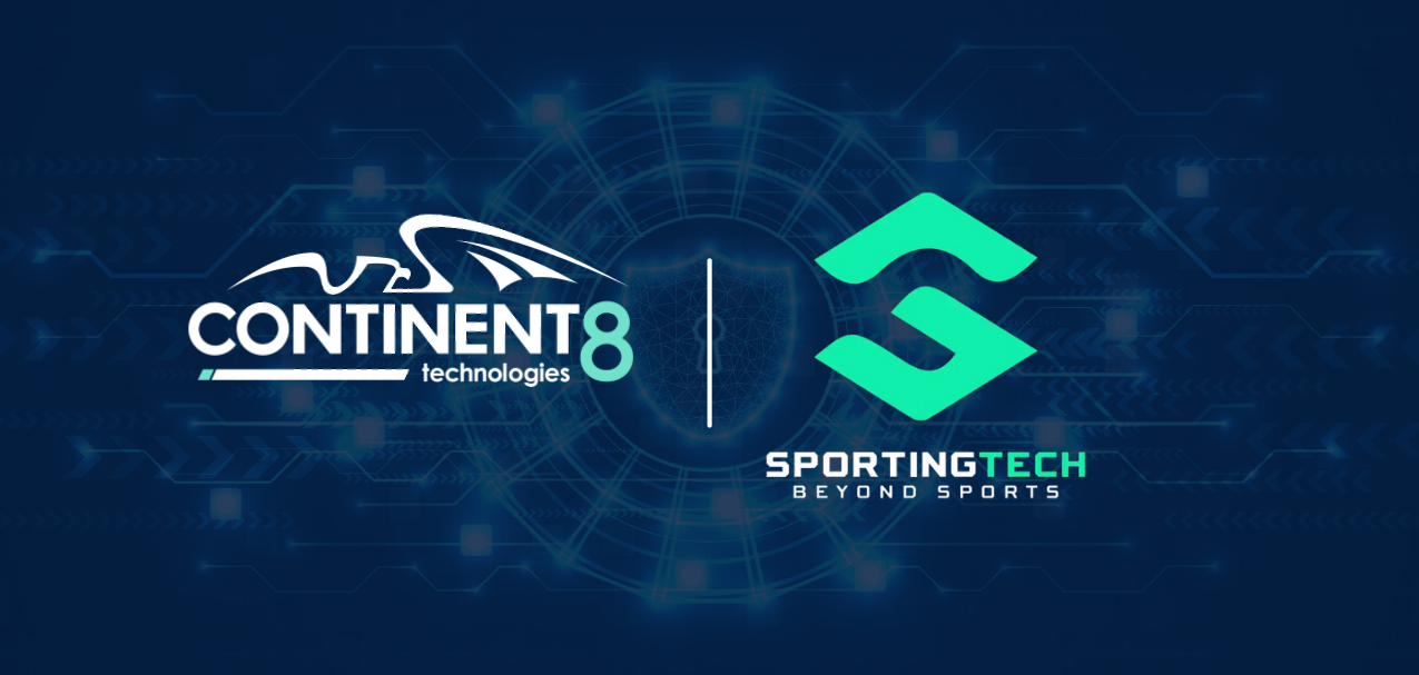 Sportingtech selects Continent 8 Technologies to safeguard betting and gaming platform