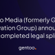 Gentoo Media (formerly Gaming Innovation Group Inc.) announces the completion of its legal split