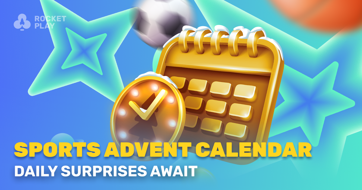 RocketPlay launches Sports Advent Calendar for December: daily surprises await