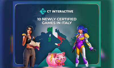 CT Interactive announces certification of new games for the Italian market