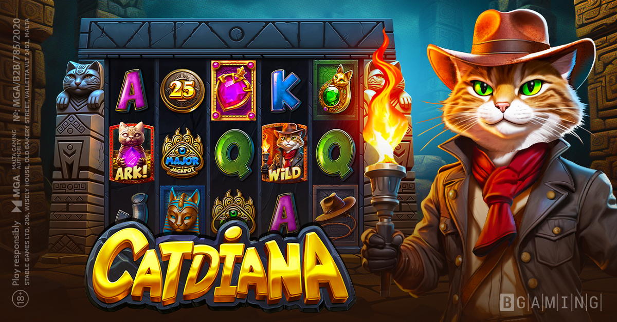 BGaming curls up with bountiful bonus games in Catdiana