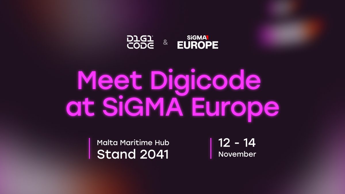 Meet Digicode and Itai Zak at SiGMA Europe 2024 in Malta to discover Game-Changing iGaming Solutions