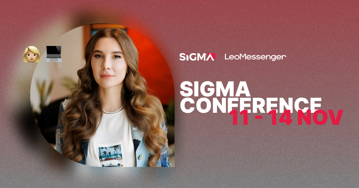 CEO Alona Shevtsova: Leo Messenger Team at SiGMA Europe Conference 2024