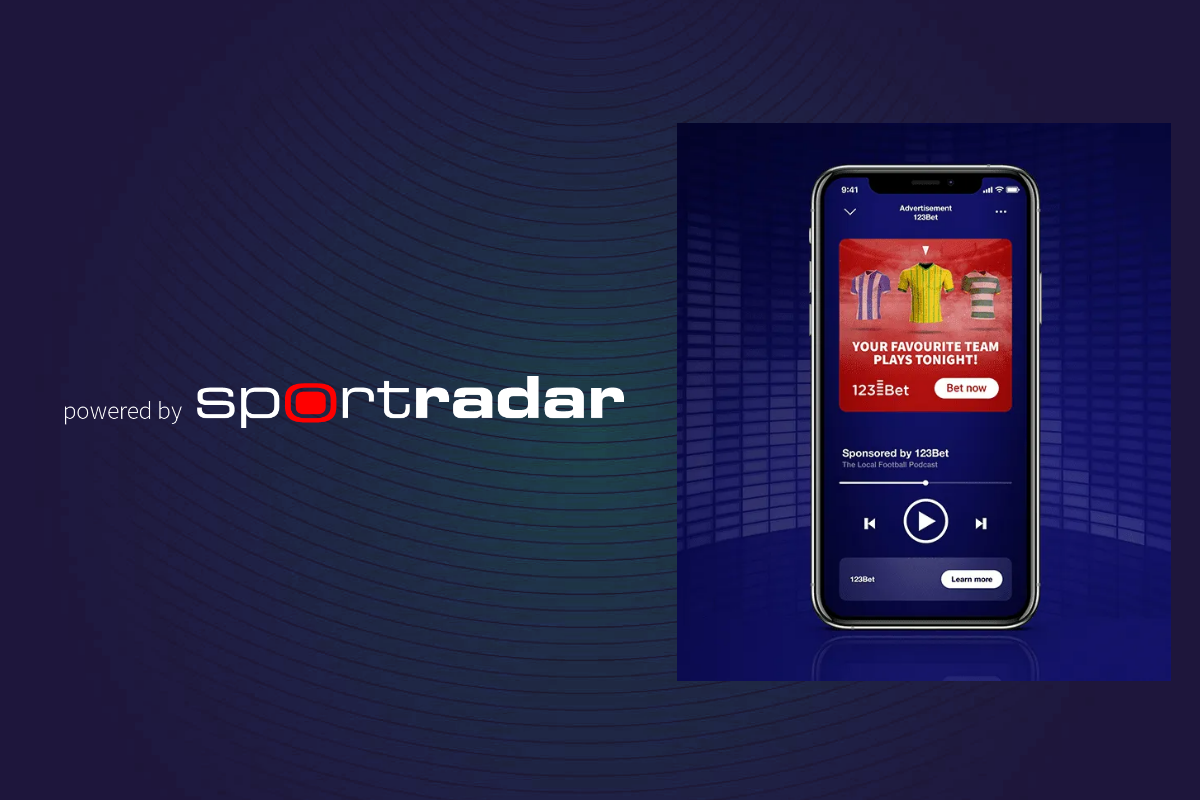 Sportradar Launches Gen AI Audio Advertising for Sportsbook and Casino Operators