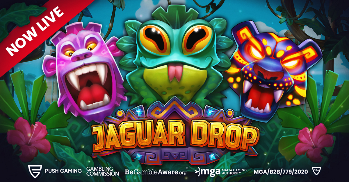 Push Gaming embarks on a feature frenzy in Jaguar Drop