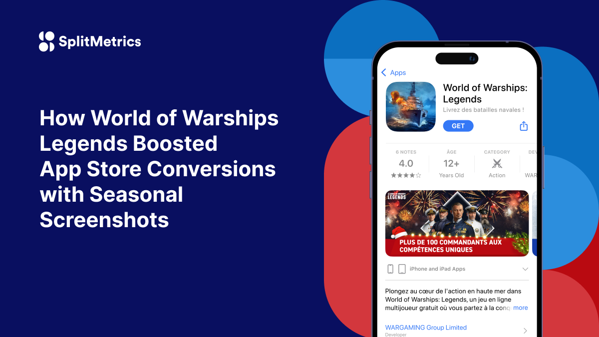 Getting ready for Xmas: SplitMetrics partnership with Wargaming helps World of Warships app sail to new heights with 15% uplift in organic conversions