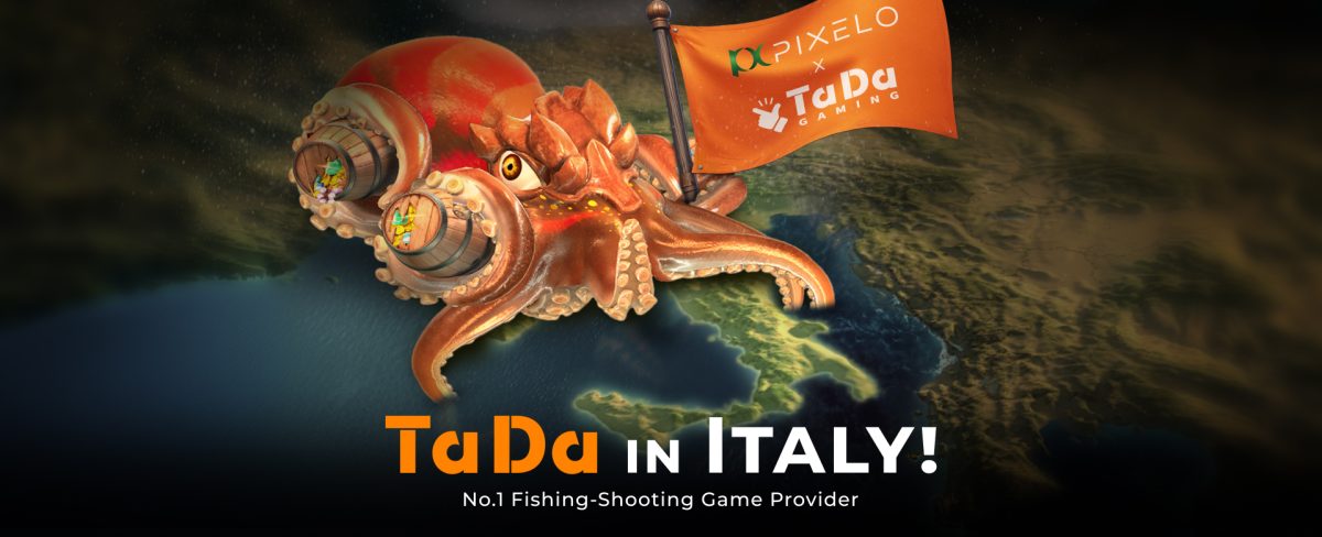 TaDa Gaming Successfully Enters Italian Market with Pixelo Partnership