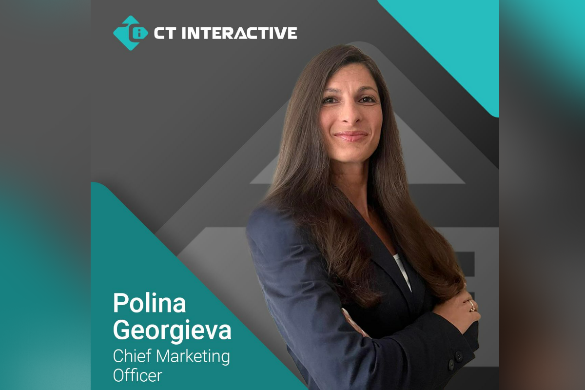 Polina Georgieva named Chief Marketing Officer of CT Interactive