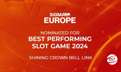 Shining Crown Bell Link game is shortlisted for Best Performing Slot Game 2024 at SiGMA Europe Awards