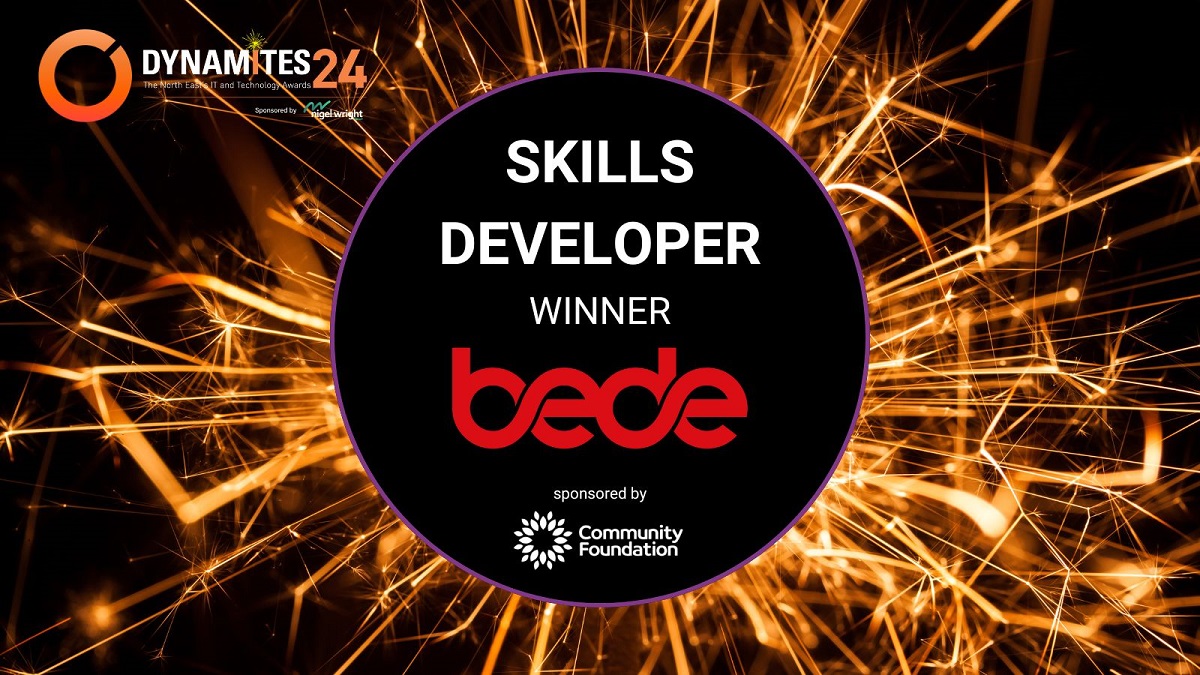 Bede Wins Skills Developer Award at Dynamites 2024