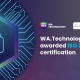 WA.Technology awarded ISO 27001:2022 certification