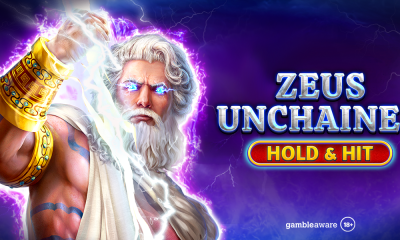 Spinomenal adds Zeus Unchained Hold & Hit to slots line-up