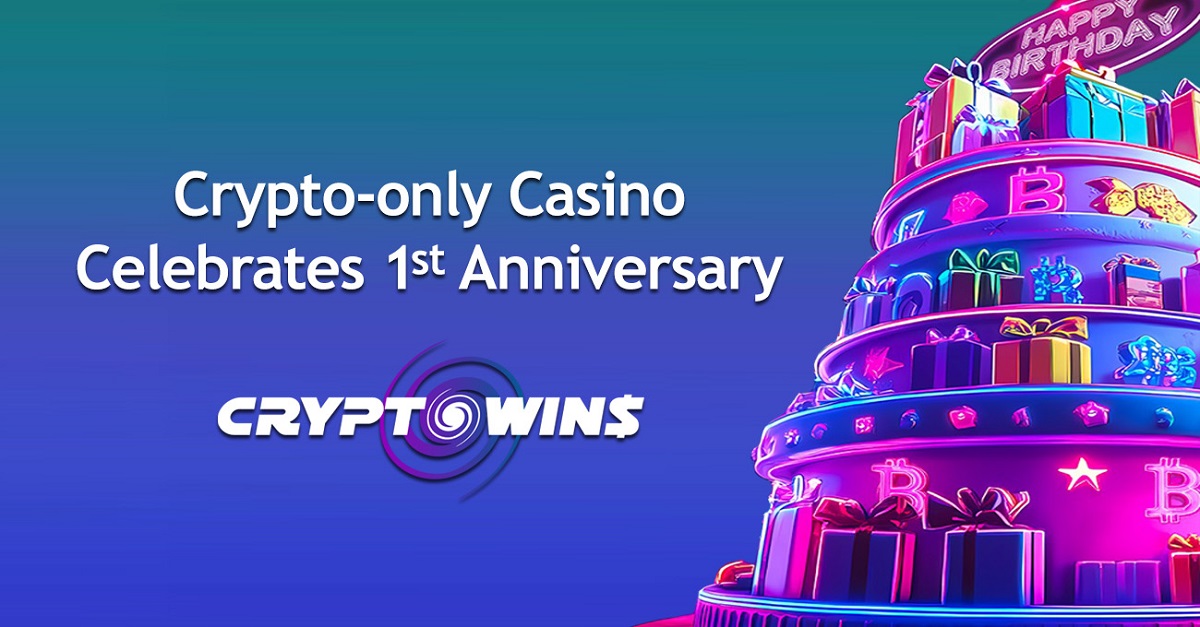 CryptoWins Celebrates One-Year Milestone with Birthday Month Bonuses and New Slot Launch: Wild Alaska