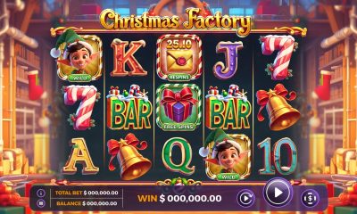 Vibra Gaming unwraps early festive gifts in new Christmas Factory slot