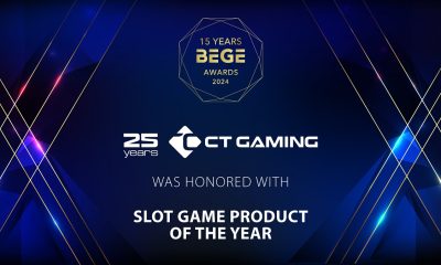 CT Gaming Wins Slot Game Product of the Year at BEGE Awards 2024