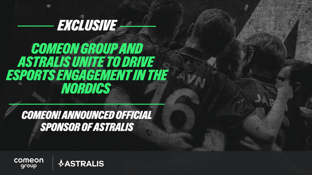 ComeOn Group and Astralis unite to drive esports engagement in the Nordics