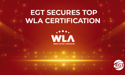 EGT obtained World Lottery Association Security Control Standard: 2020 Level 2 Certification