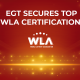 EGT obtained World Lottery Association Security Control Standard: 2020 Level 2 Certification