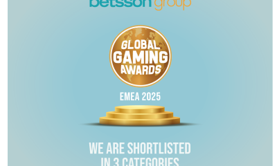 Betsson Group shortlisted at the Global Gaming Awards EMEA 2025