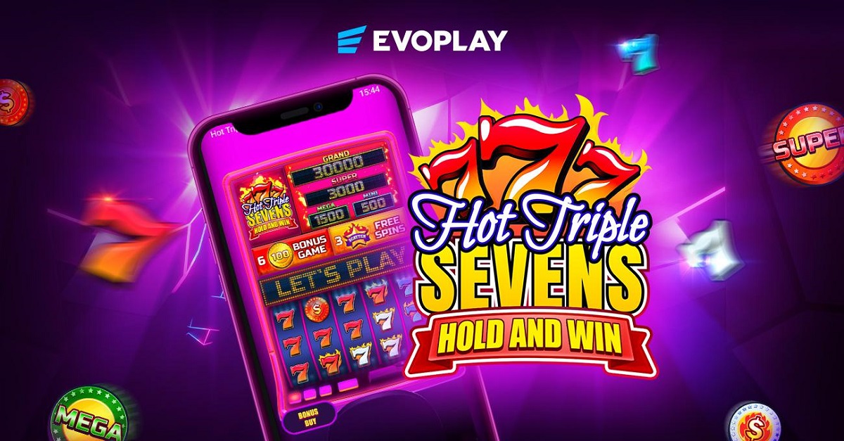 Evoplay reignites excitement with Hot Triple Sevens Hold and Win