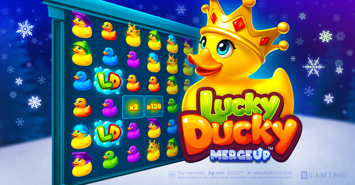 Unlikely festive hero rules the reels in BGaming's Lucky Ducky X-Mas Edition