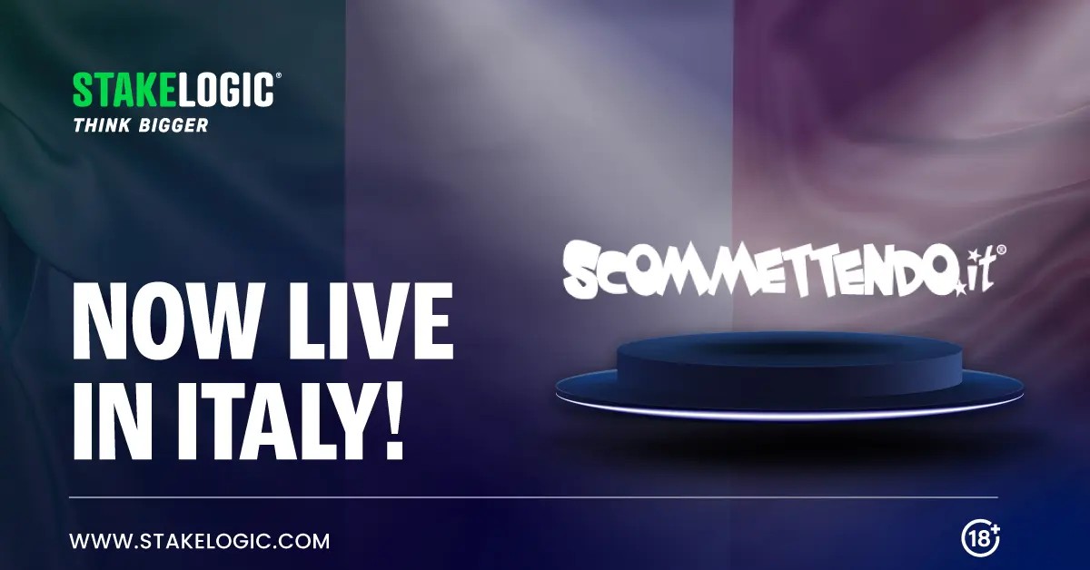 Stakelogic and Scommettendo are set to level up the latter’s online casino experience through an exciting new partnership.