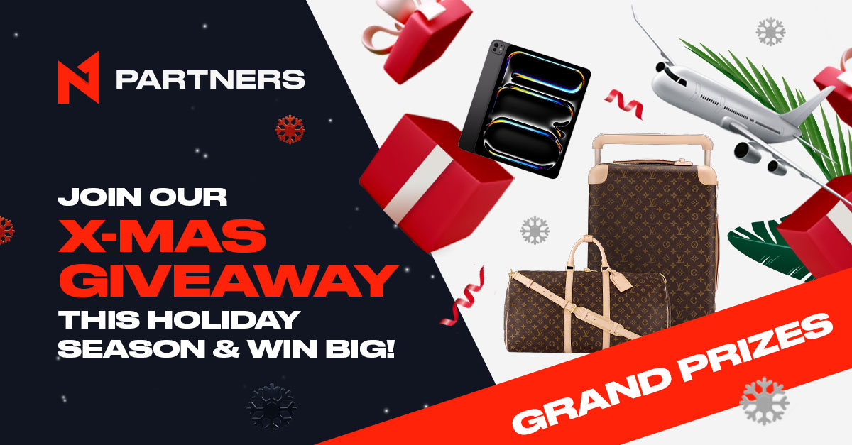 N1 Partners X-Mas Giveaway: The Ultimate Reward for High-Achieving Affiliates!