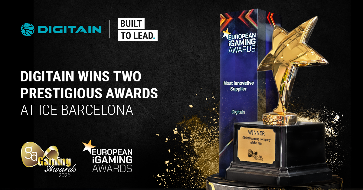 Digitain Triumphs at ICE Barcelona, Winning Two Prestigious iGaming Industry Awards