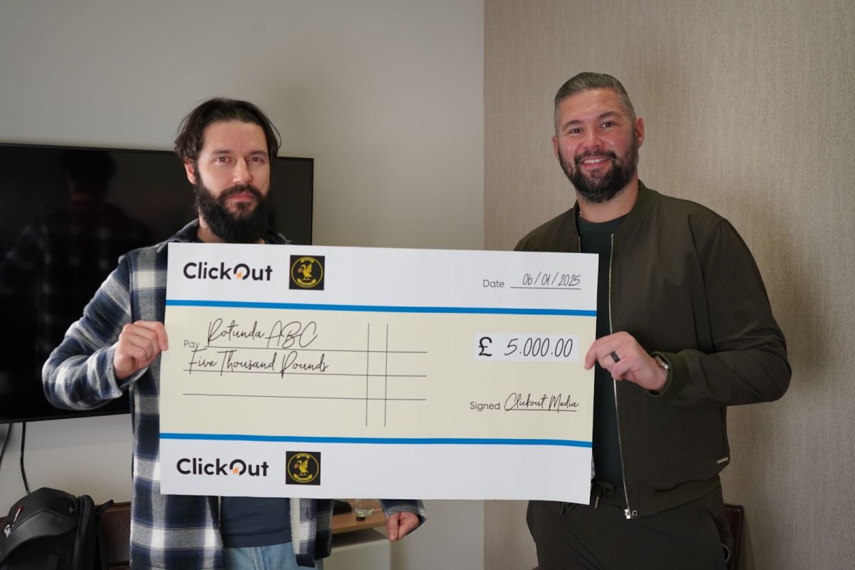 ClickOut Media makes £5,000 donation to Rotunda Amateur Boxing Club in Liverpool