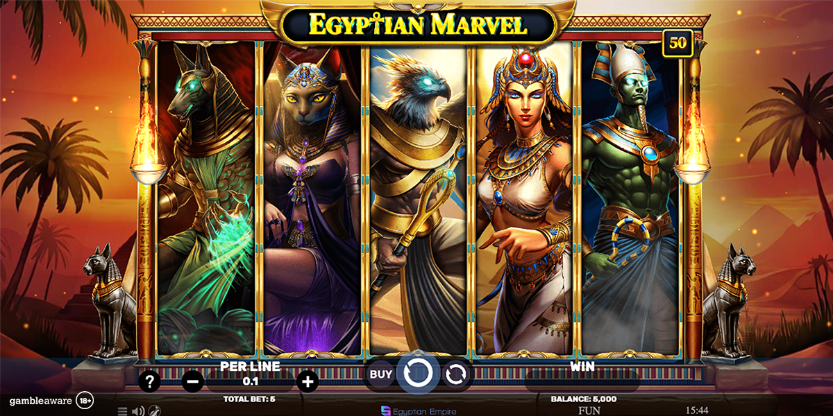 Leading iGaming content provider Spinomenal has expanded its Egyptian Empire series with the release of Egyptian Marvel.