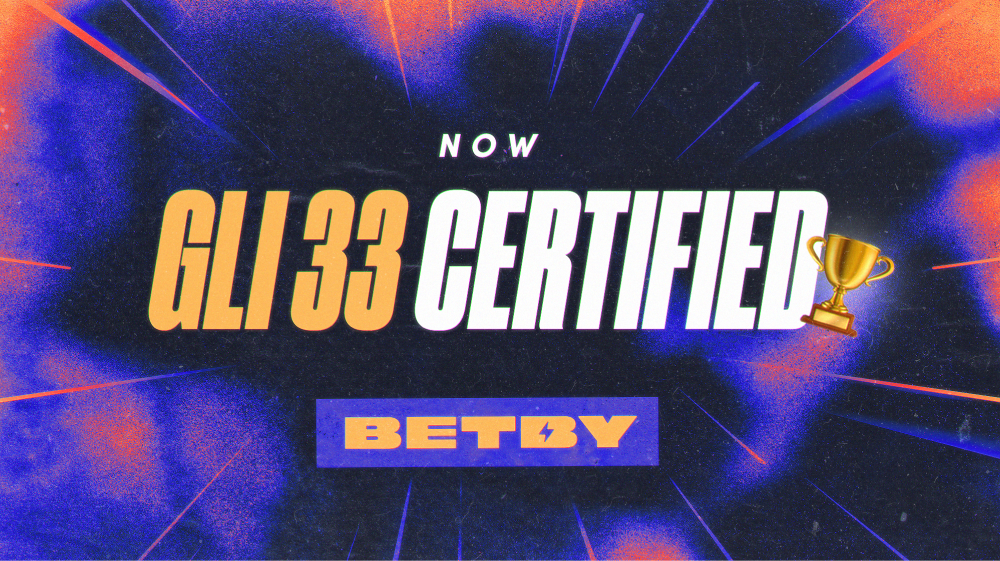 BETBY SECURES GLI-33 CERTIFICATION, PAVING THE WAY FOR STRATEGIC MARKET EXPANSION