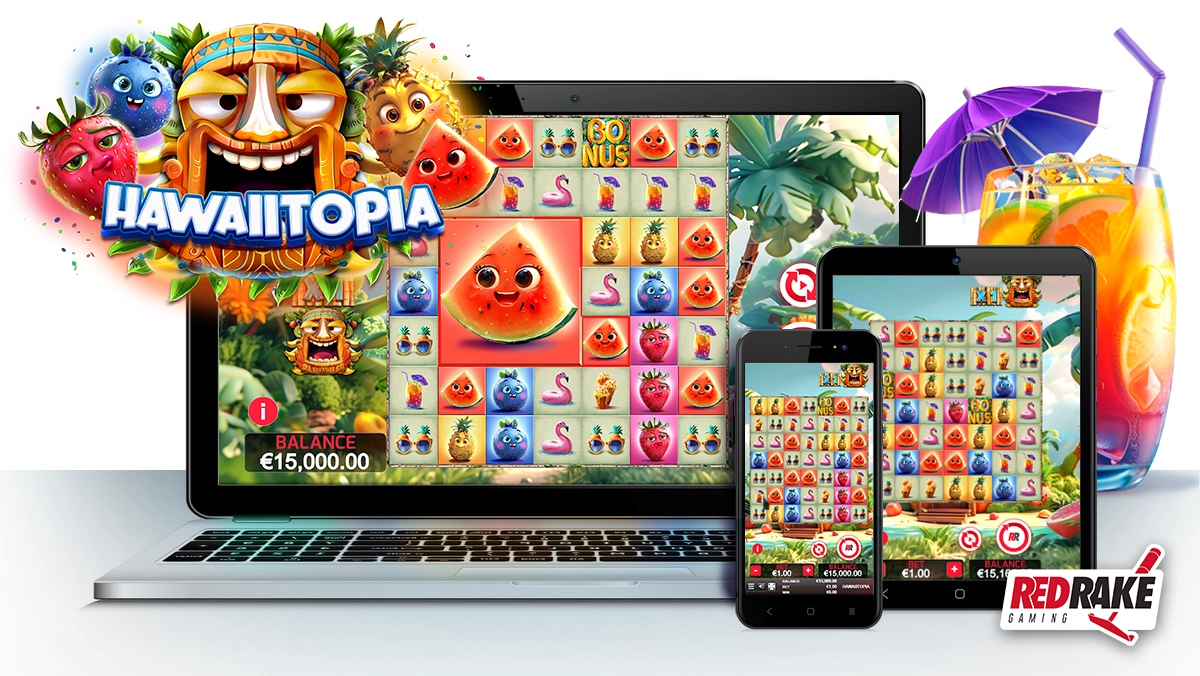 Play Hawaiitopia now — Red Rake Gaming’s latest tropical video slot