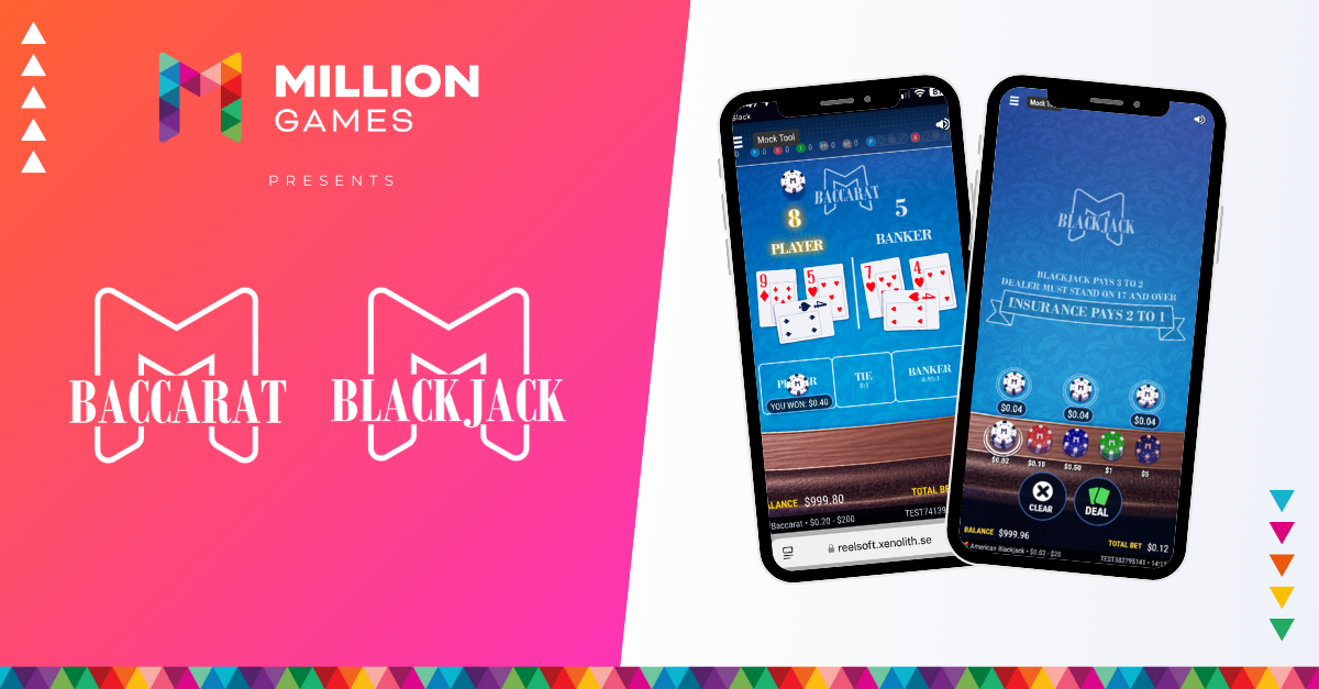 Million Games Launches First RNG Table Games: Million Baccarat and Million Blackjack