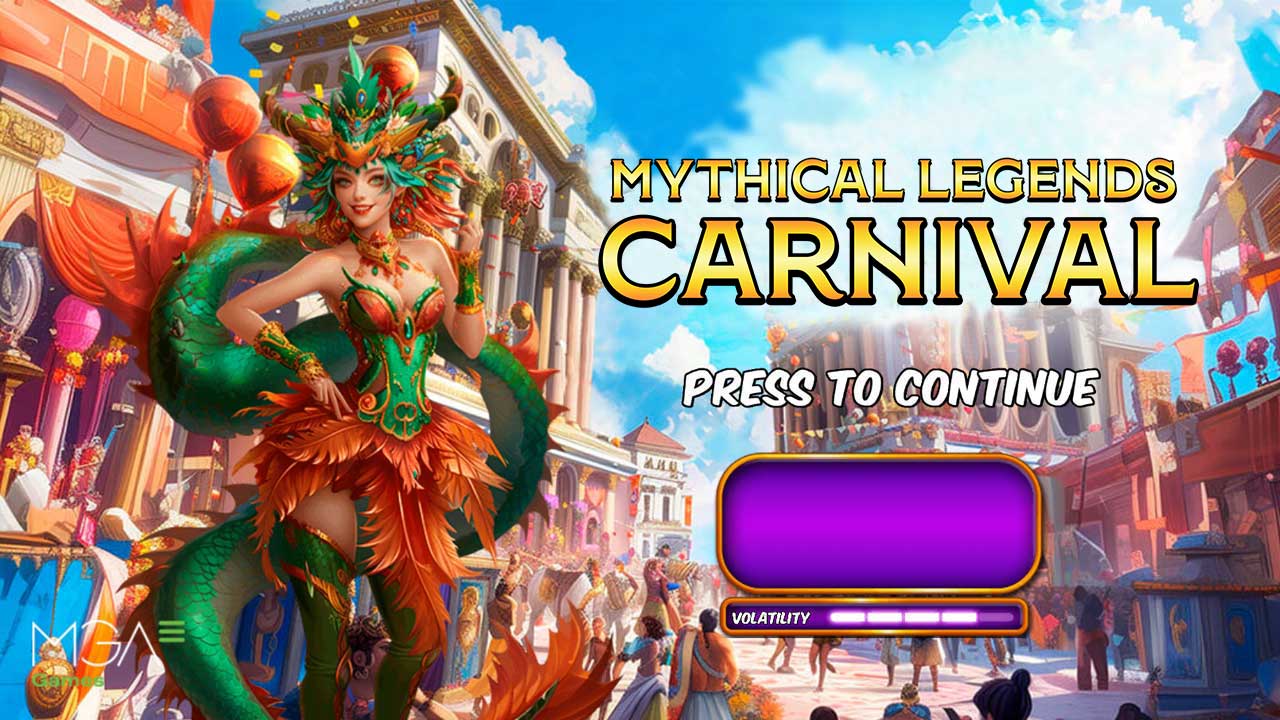 Prepare to be Amazed in Mythical Legends Carnival, a Mythic Video Slot!