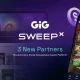 GiG Scores Strategic Hat-Trick with Three New Social Sweepstakes Casino Platform Deals for SweepX