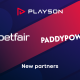 Playson goes live with Flutter brands Paddy Power and Betfair to boost UK market presence