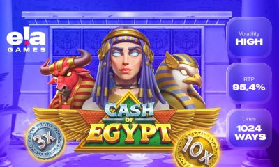 ELA Games Unveils Mythical New Game, Cash of Egypt — Demo Now